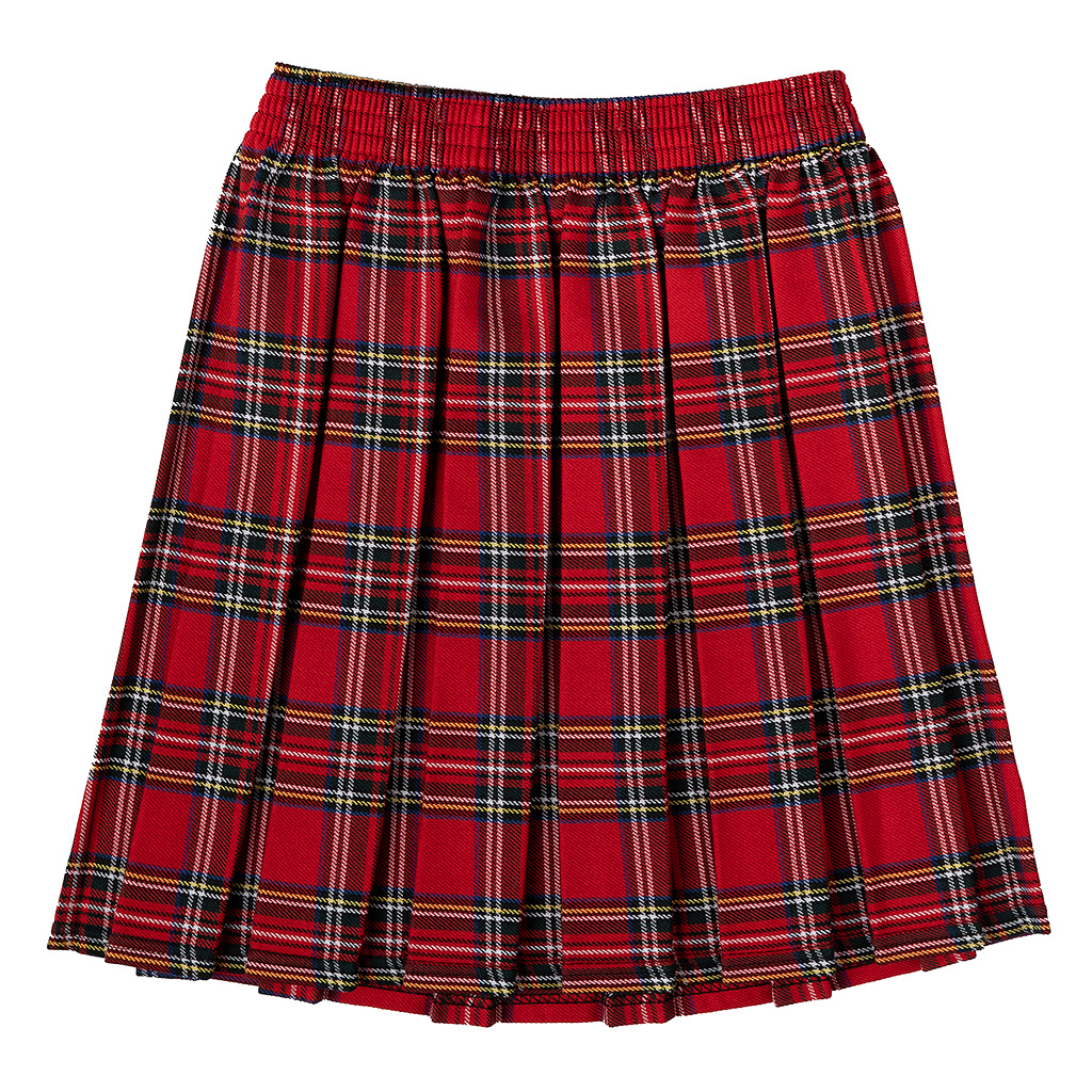 Box Tartan Skirt  Slaters Schoolwear