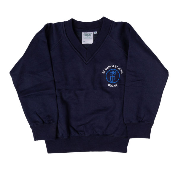 V Neck Sweatshirt