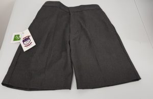 Boys Grey Zip Shorts