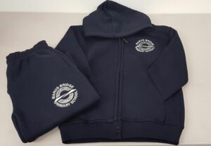 Navy Zip Hoodie