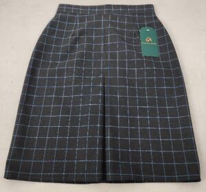 New Tartan Front Vented Skirt